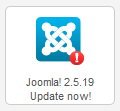 Joomla! 2.5.19 - Update now!