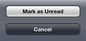 Mark as Unread in iOS