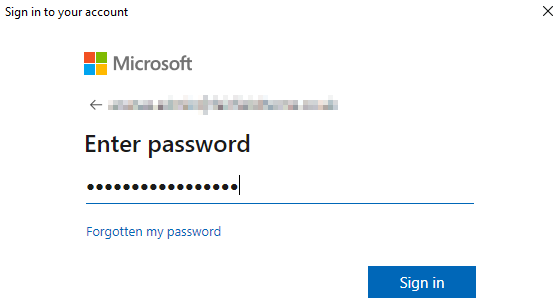 Microsoft Authentication