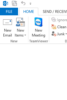 Outlook 2013 folder pane missing