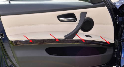 BMW door panel trim