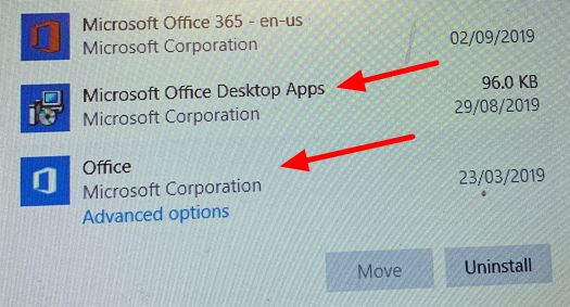 Microsoft Office Desktop Apps