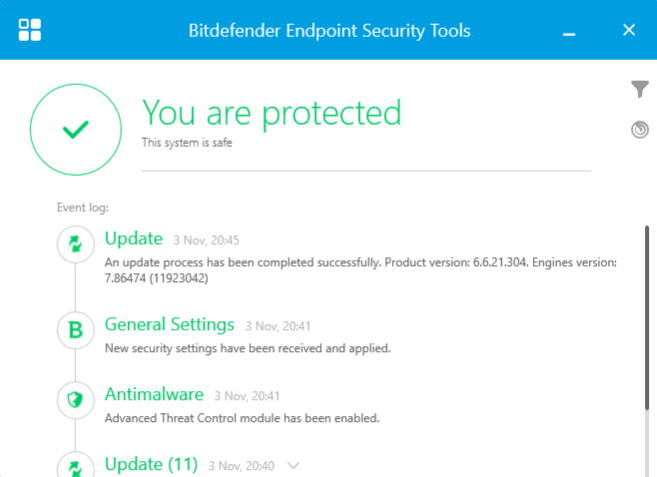 Bitdefender Endpoint Security Tools