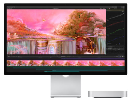 Mac Mini and Studio Display