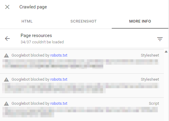 Googlebot blocked by robots.txt