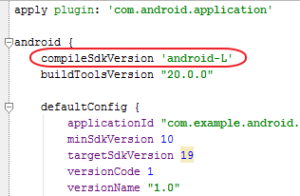 Android Studio - Failure [INSTALL_FAILED_OLDER_SDK] - Mysysadmintips